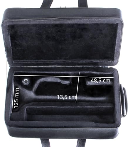 Classic Cantabile Custodia Leggera per Tromba Jazz, softcase resistente a strappi e acqua, con imbottitura termica di alta qualità. Dimensioni: 55 x 29 x 20 cm. - Dettaglio recensione 4